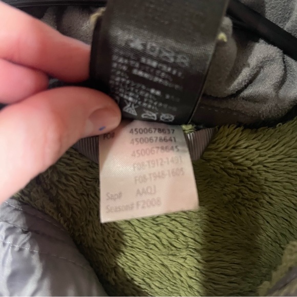 The North Face Green White HyVent Jacket; Small Women’s - Picture 11 of 14